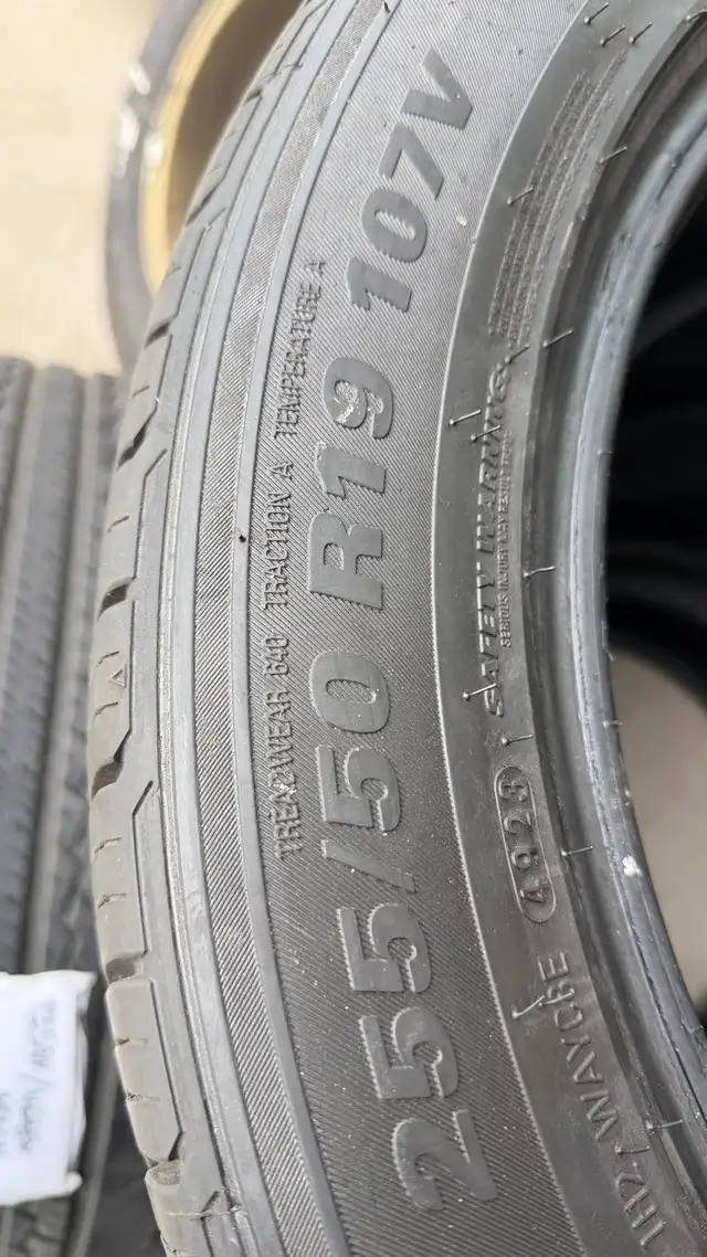 Tires X 4 - Khumo in Tires & Rims in City of Toronto - Image 4