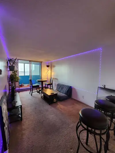 Fully furnished private room in a clean, comfortable unit with great views. Includes extra storage s...