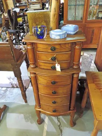 Oak Jewellery Dresser, View more
