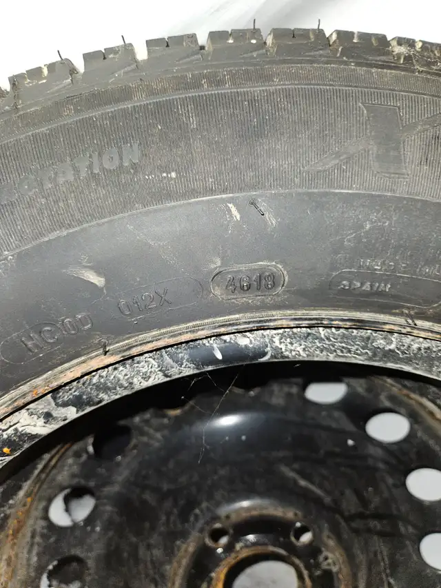 Winter tires 215/65R16 on steel 5x105 from a chevy trax in Tires & Rims in Owen Sound - Image 4