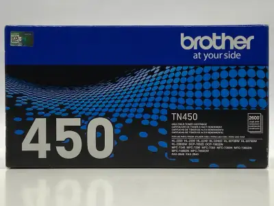Genuine Brother TN450 High Yield Black Toner Cartridge, View more
