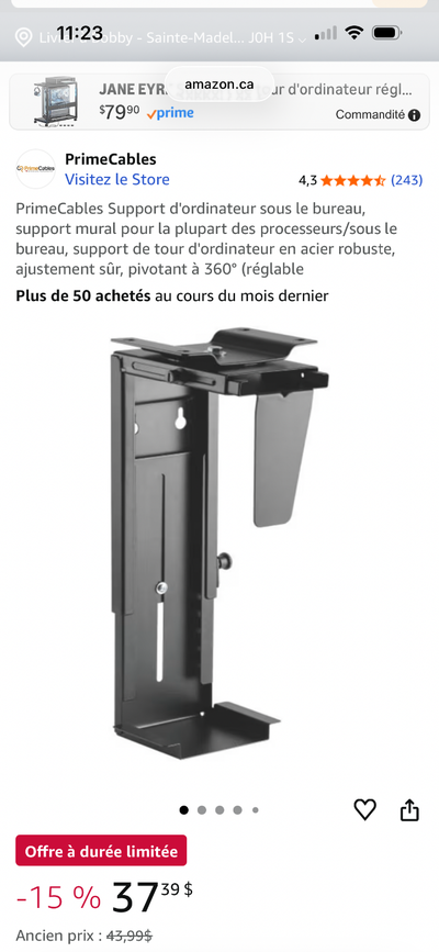 Support ordinateur, View more