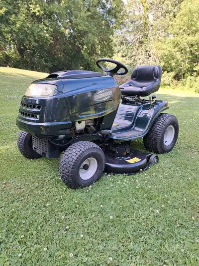 Riding lawn mower , View more