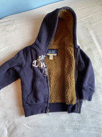 Children’s place fleece lined hoodie 18-24 months