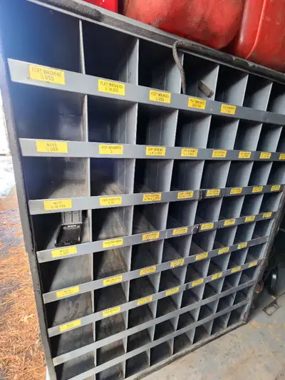 72 Slots Industrial Machine Shop Garage Bolt Organizer 41x32x12, View more