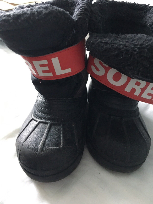 Sorel winter boots, kids size 10 US in Kids & Youth in Mississauga / Peel Region - Image 2