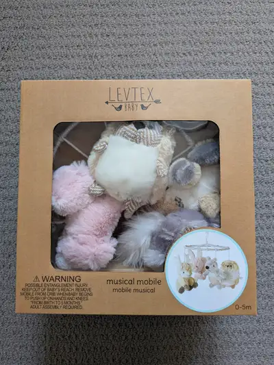 Brand NEW - Levtex Baby Musical Mobile, View more