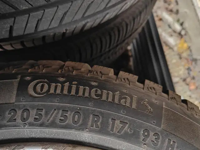 BMW rims and winter tires 205/50/17 on 5x120 bolt rims in Tires & Rims in Edmonton - Image 8