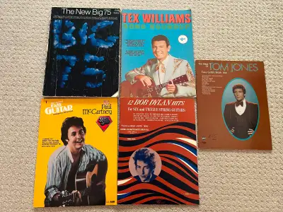 Vintage celebrity, folk and Western swing guitar book 1950-1980s, View more