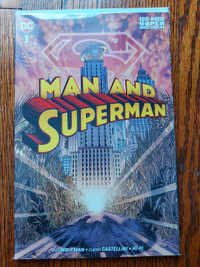 MAN AND SUPERMAN #1 100 PAGE SUPER SPECIAL DC HIGH GRADE NM
