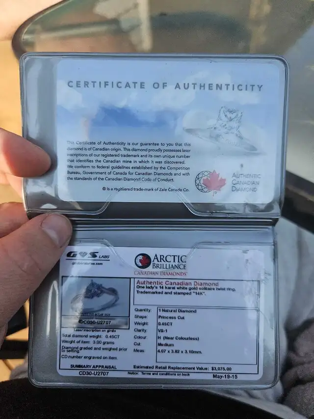 Diamond and gold ring set in Jewellery & Watches in Whitehorse - Image 6