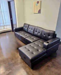 Brand New Leather Sofa available For Sale ~ Discounted Price