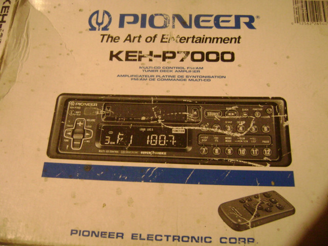 Pioneer car stereo cassette decks in Stereo Systems & Home Theatre in Penticton - Image 2