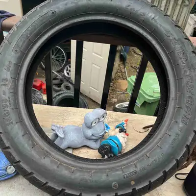 I'm offering brand new Kenda Challenger 130/90-16 motorcycle tires, perfect for enhancing your ride'...