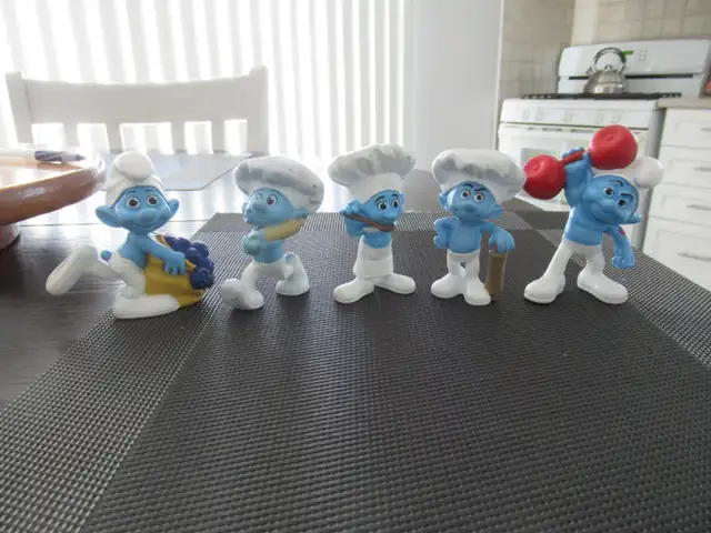 Smurfs: Greedy, Chef, Baker, Hefty Body Builder PRICE FOR EACH in Toys & Games in Brantford - Image 2