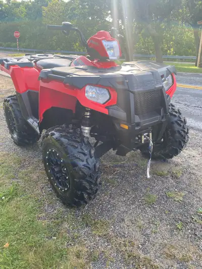 2015 Polaris sportsman 570 very low kms only 1774km. Always maintained regularly with Polaris oil an...