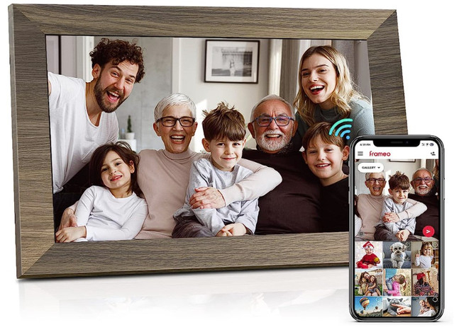 10.1 Digital photo frame(touchscreen) WIFI 16Gb storage in General Electronics in Calgary - Image 4