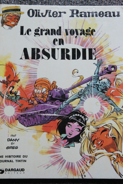 Édition originale 1974 en très bon état.....titre Le grand voyage en absurde...