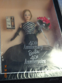 Barbie 40th Anniversary doll, nrfb, 40roses in hand,stunning