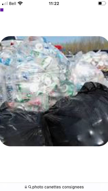 Recherche cannettes et bouteilles vides recyclables , pour osbl. dans Autre  à Ville de Québec