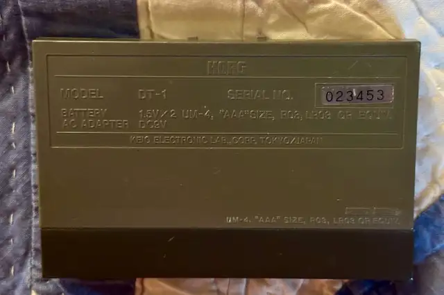 Korg DT-1, Handheld Tuner, with original manual.... in Amps & Pedals in City of Toronto - Image 4