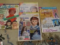 DOLL COLLECTOR's Magazines, 4,  prices,ID,