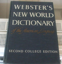 Webster's New world Dictionary of the American Language - 1970