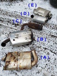 Snowmobile exhaust cans - arctic cat, skidoo, polaris
