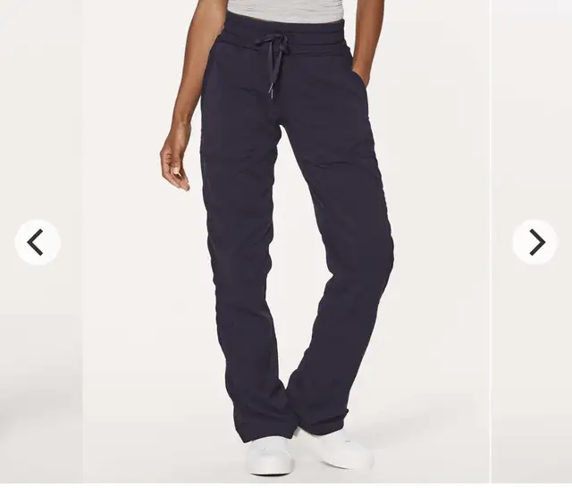 Lululemon Lined Dance Studio Pants- Navy-Size 2 in Women's - Bottoms in Kingston - Image 2