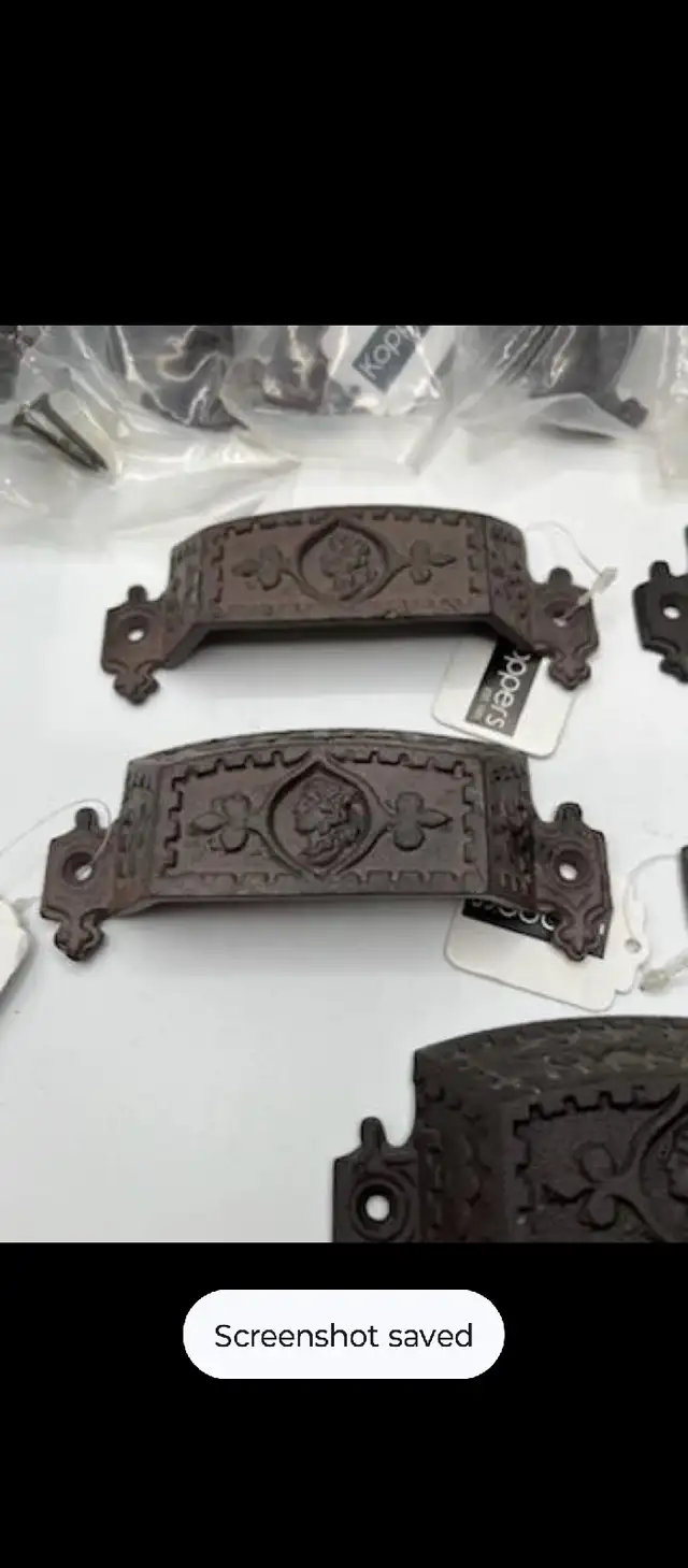 Cast iron drawer pulls  in Home Décor & Accents in Ottawa - Image 6