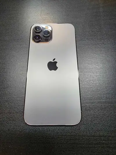 128GB iPhone 12 Pro Max (Grey) Screen has some small scratches but phone works perfectly! Will inclu...