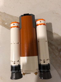  Lego rocket  Partially assembled
