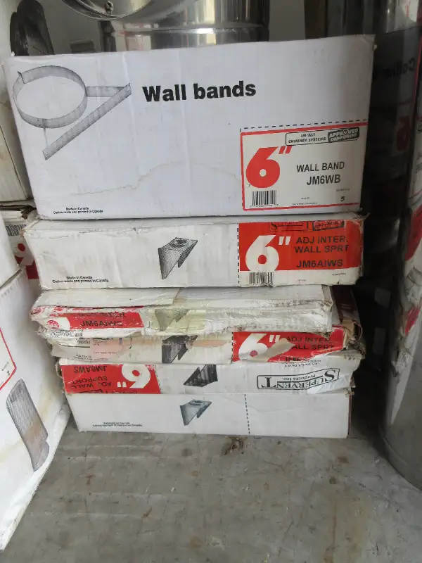 New 6" Insulated Wood Stove/Woodstove Pipe.  OS. in Fireplace & Firewood in Owen Sound - Image 3