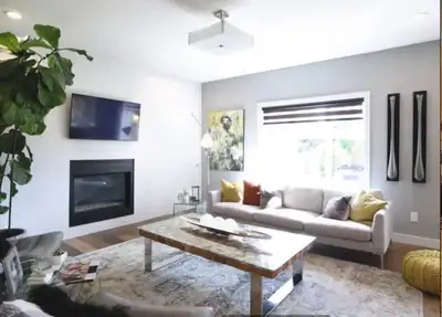 Grey, large three seater modern sofa. Hand crafted and purchased from Park Furnishings. Paid over 40...