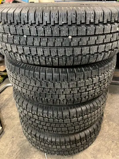225/70R16 Nordic Wintertrac tires Barely used 16x6.5 steel wheels Bolt pattern 5x4.5” / 5x114.3mm Fo...