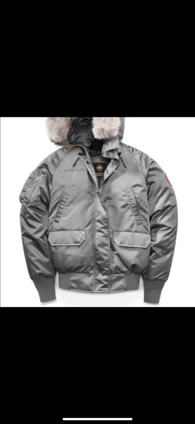 OVO x CANADA GOOSE  CHILLIWACK BOMBER - STEEL GREY ( SIZE M in Other in Mississauga / Peel Region - Image 4