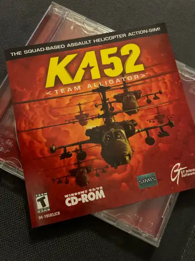 KA-52 Team Alligator PC CD-ROM Game, View more