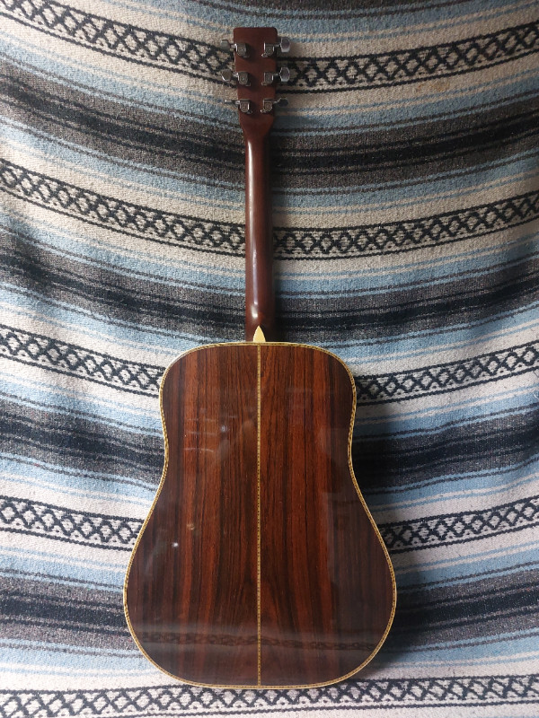 Yamaki 160 acoustic guitar Made in Japan in Guitars in Edmonton - Image 2