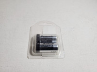 Panasonic CR123A 3V Lithium batteries 2 pack brand new / piles