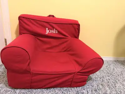 This is a small couch for kid. If the ad is up, it's available!