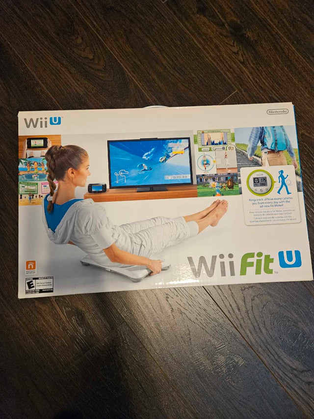 Nintendo Wii Fit U Game, Fit Meter & Balance Board in Nintendo Wii U in Leamington