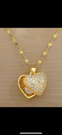 $15 Heart Pendant Necklace