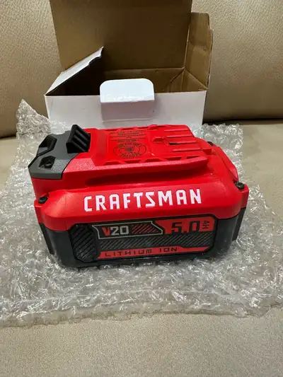 New Craftsman Battery  20v 5A.H, View more
