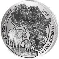 Pièce en argent/silver bullion buffalo 2015 1 oz