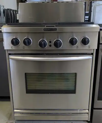 30" KitchenAid Dual Fuel Range – 1 Year Warranty, View more