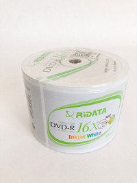 RIDATA 16X 4.7 GB DVD-R Blank Inkjet