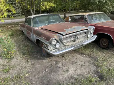 1962 2 door hardtop 300 I believe it’s 383 Not original dash was changed to a New Yorker I believe (...