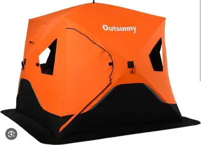 ice fishing tent, View more