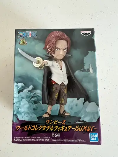 One Piece WCF BURST Bandai Figure Shanks, View more