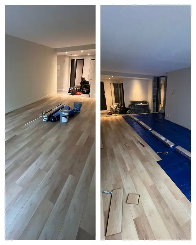 Salle de bain & cuisine- Plancher  Bathroom & kitchen -flooring64840201222658125